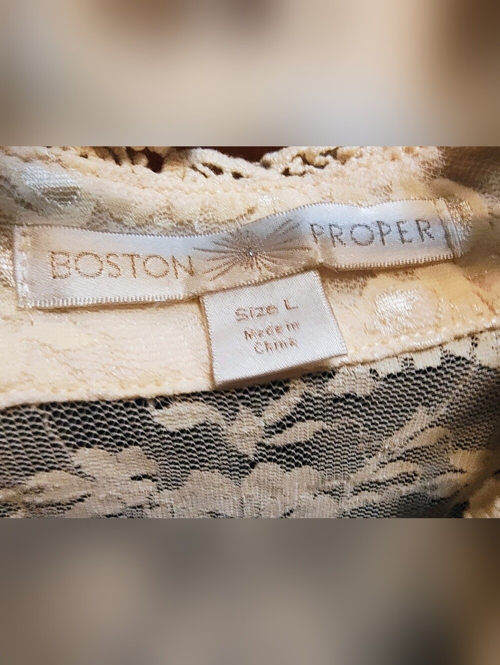 Elegant Boston Proper Vintage Style Lace Cardigan/Duster With Dazzle Buttons - Picture 6 of 9